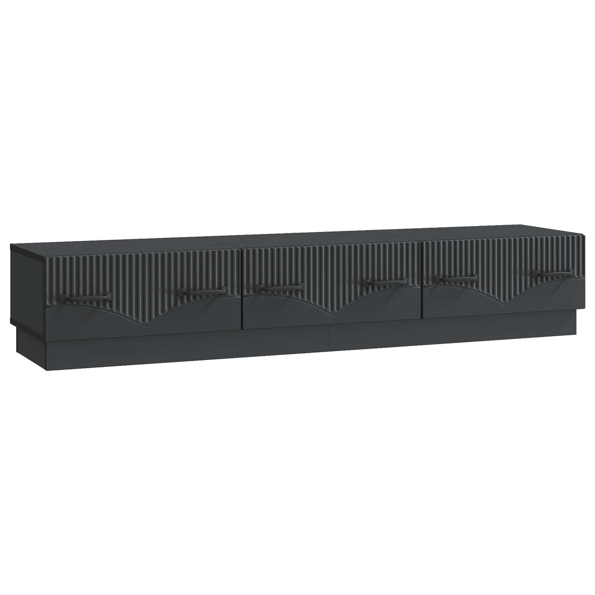 TV-kast met lade Zwart 147 x 34,5 x 27 cm Bewerkt hout is nu te koop bij PeponiXL, paradijselijk wonen!