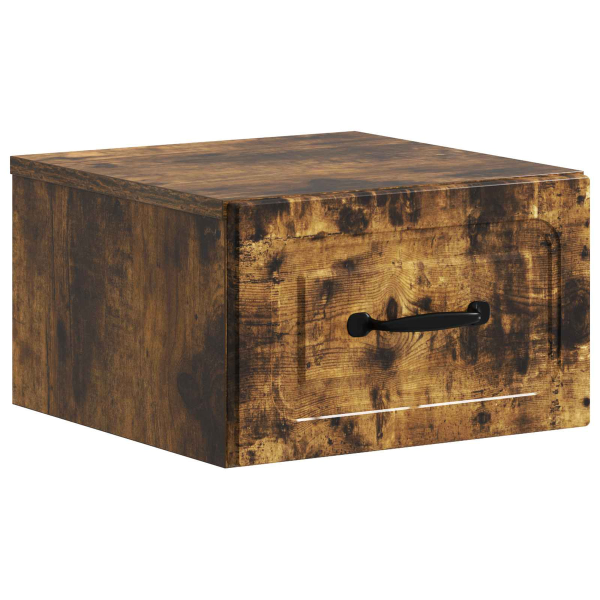 Wandbeugel Bedkast Gerookt eiken 34,5 x 33 x 20 cm Bewerkt hout is nu te koop bij PeponiXL, paradijselijk wonen!