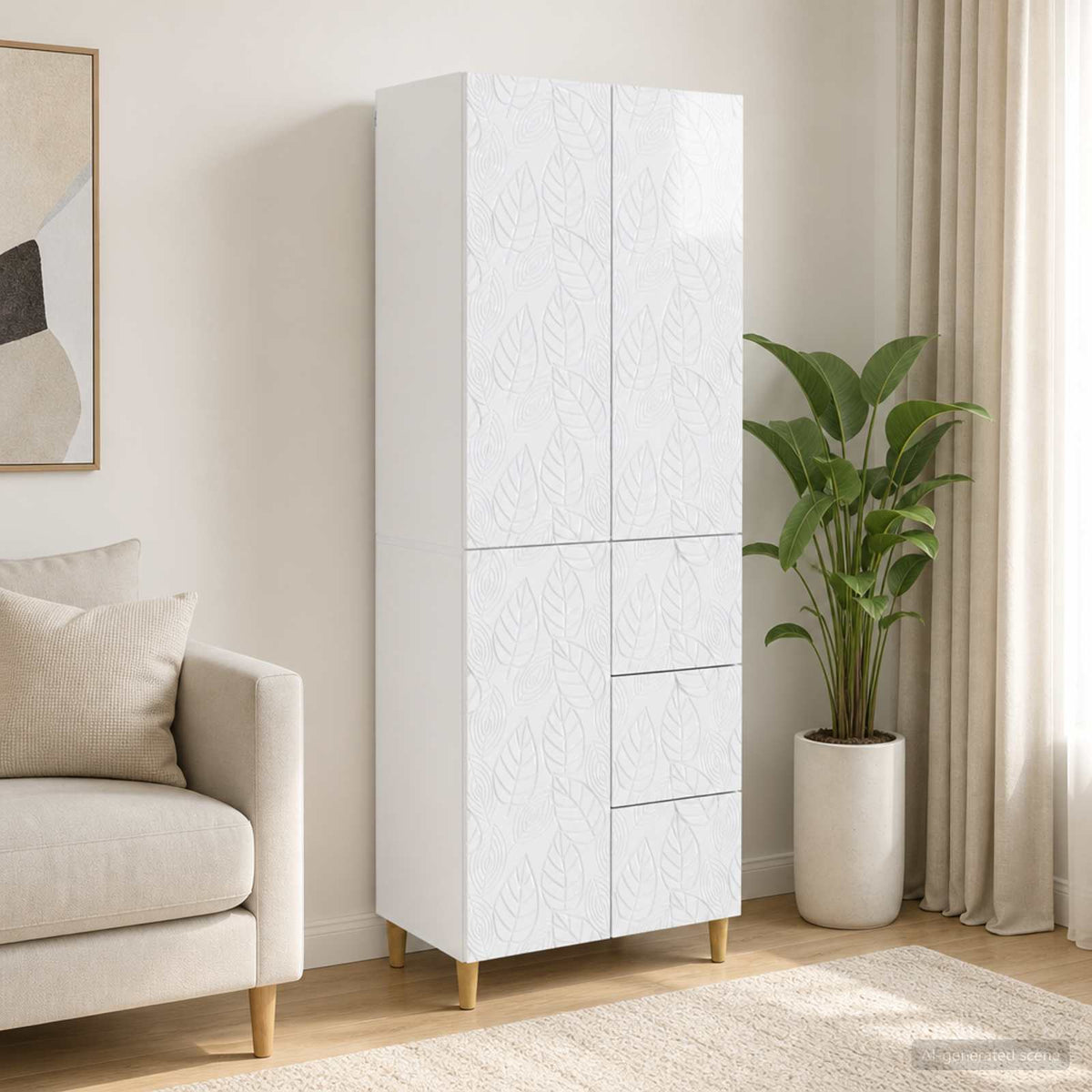 2 pcs Hoogglans Wit is nu te koop bij PeponiXL, paradijselijk wonen!
