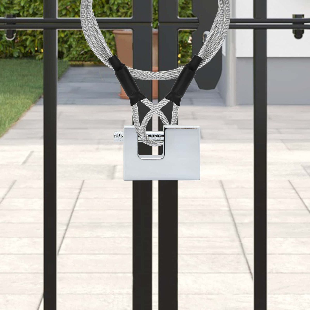 Hangslot 12 pcs Zilver Staal is nu te koop bij PeponiXL, paradijselijk wonen!