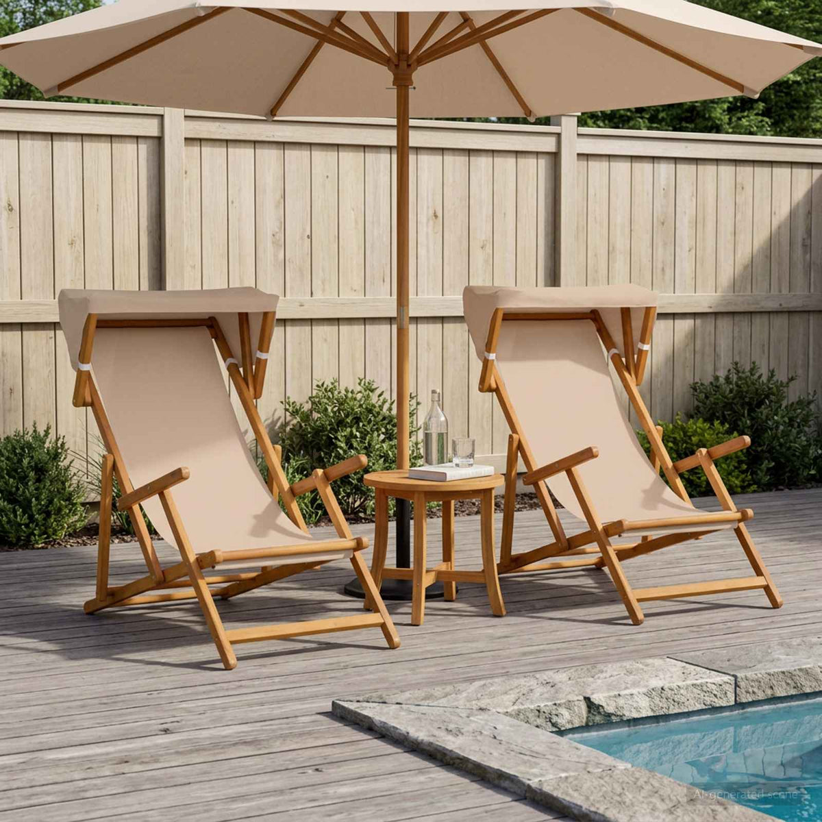 Ligstoel 2 st 3 Positie massief eucalyptushout Taupe is nu te koop bij PeponiXL, paradijselijk wonen!