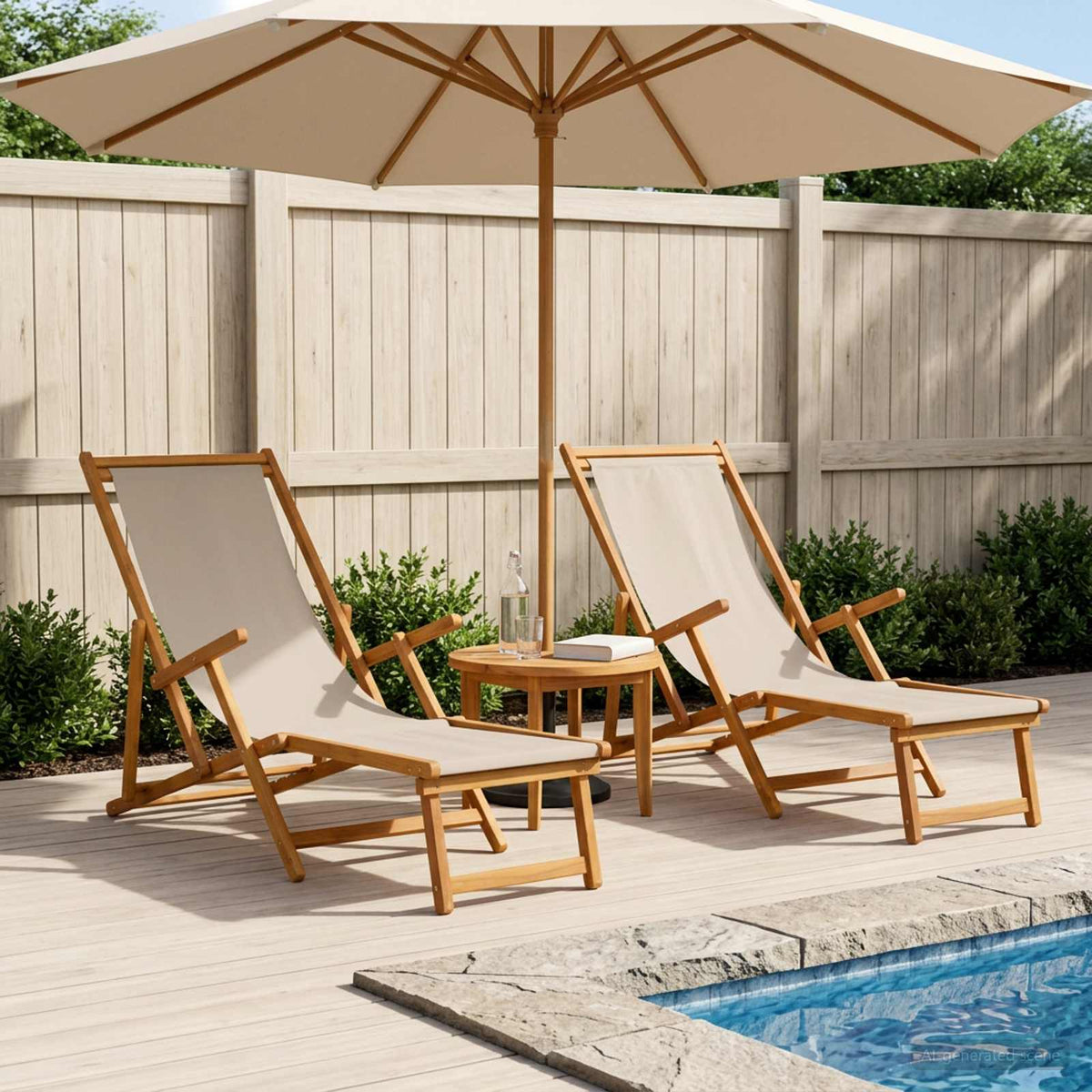 Opvouwbare zonnebed 2 pcs 3 Positie Massief Eucalyptus Hout is nu te koop bij PeponiXL, paradijselijk wonen!