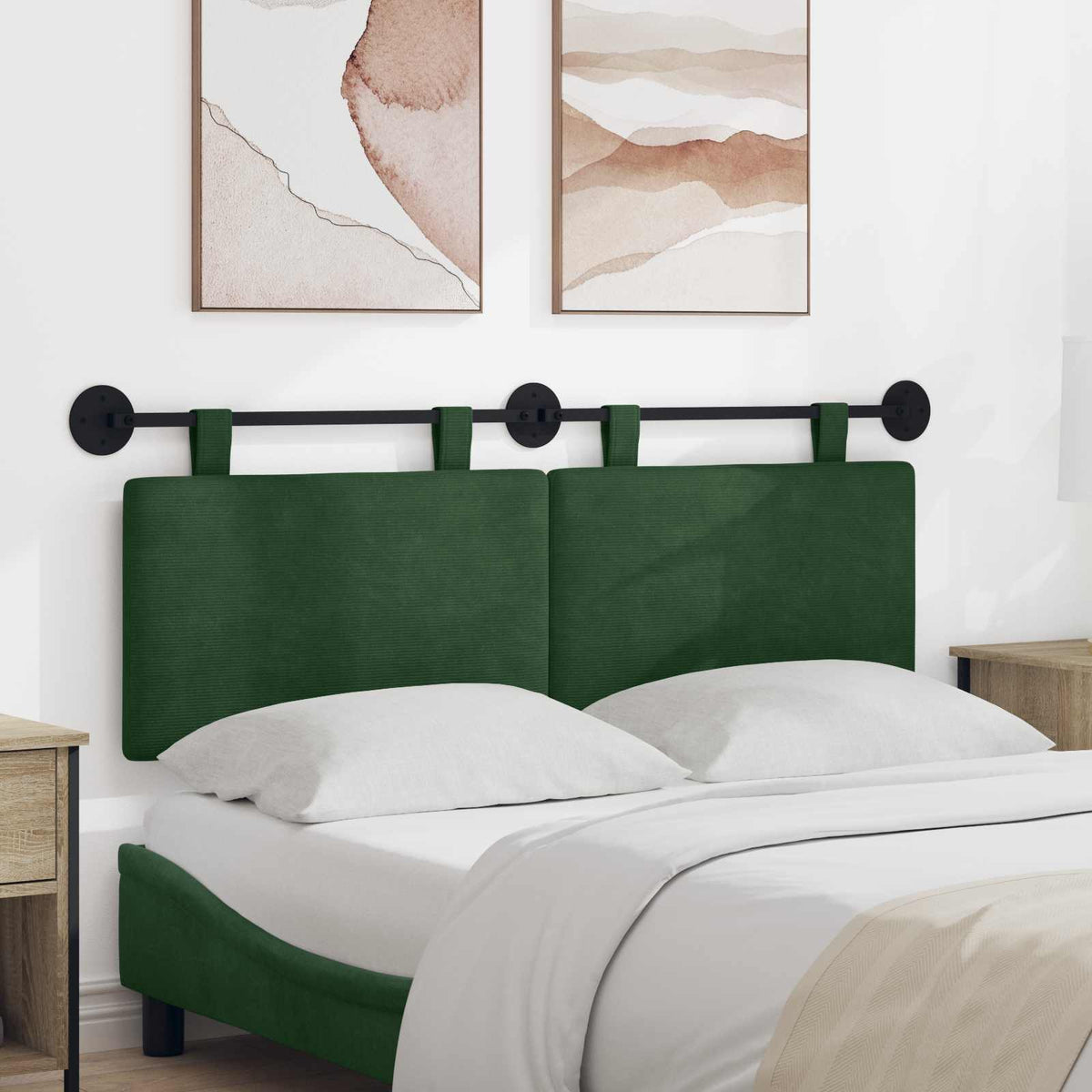 Hangend hoofdbord Katoen Stof is nu te koop bij PeponiXL, paradijselijk wonen!