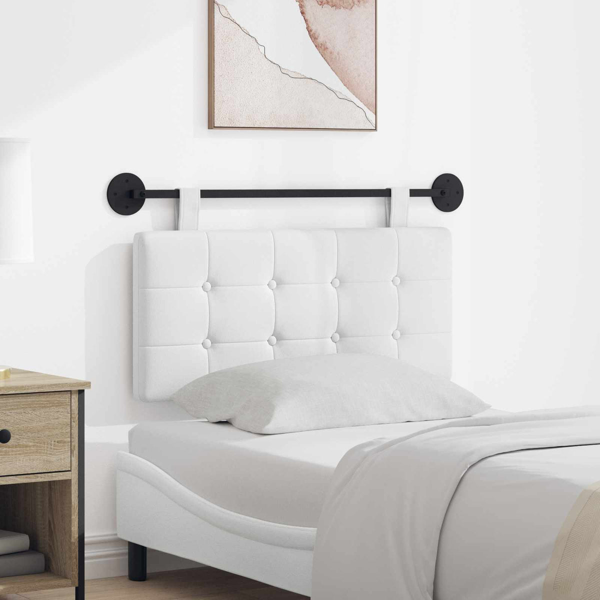 Hangend hoofdbord Stof is nu te koop bij PeponiXL, paradijselijk wonen!
