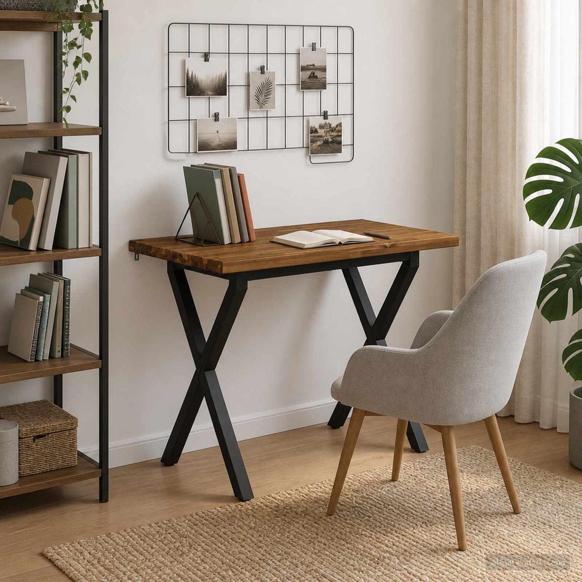 Vierkante Eettafel 110 x 55 x 75 cm Massief Acaciahout is nu te koop bij PeponiXL, paradijselijk wonen!