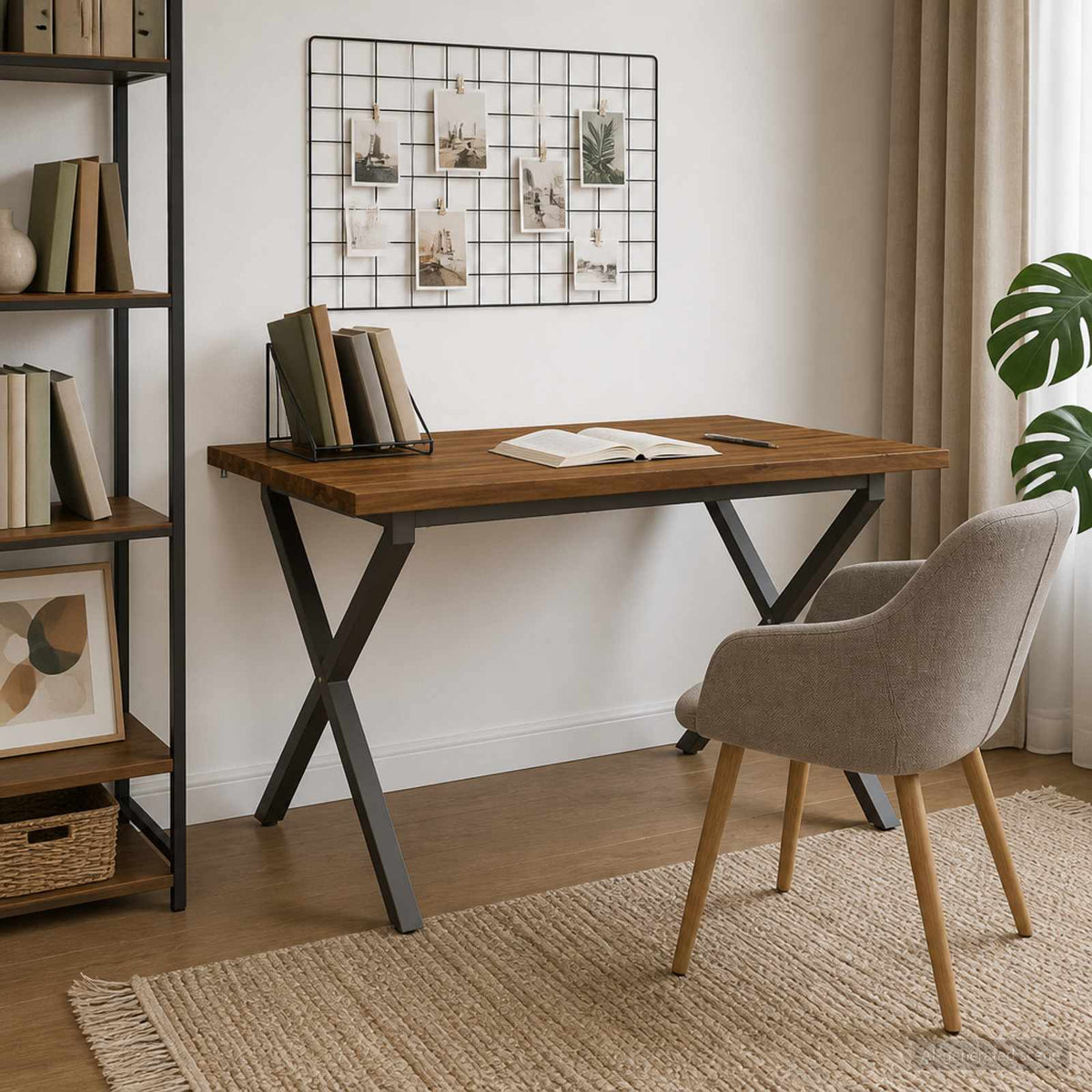 110 x 55 x 75 cm Massief Acaciahout Natuurlijk en Koffie is nu te koop bij PeponiXL, paradijselijk wonen!