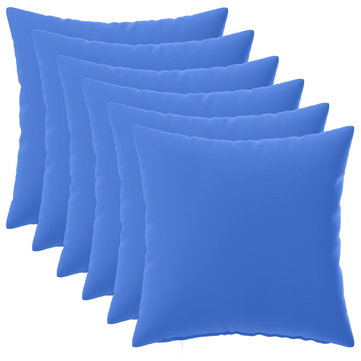 Kussensloop 6 pcs HEERLEN Koninklijk Blauw 30 x 30 cm Polyester is nu te koop bij PeponiXL, paradijselijk wonen!