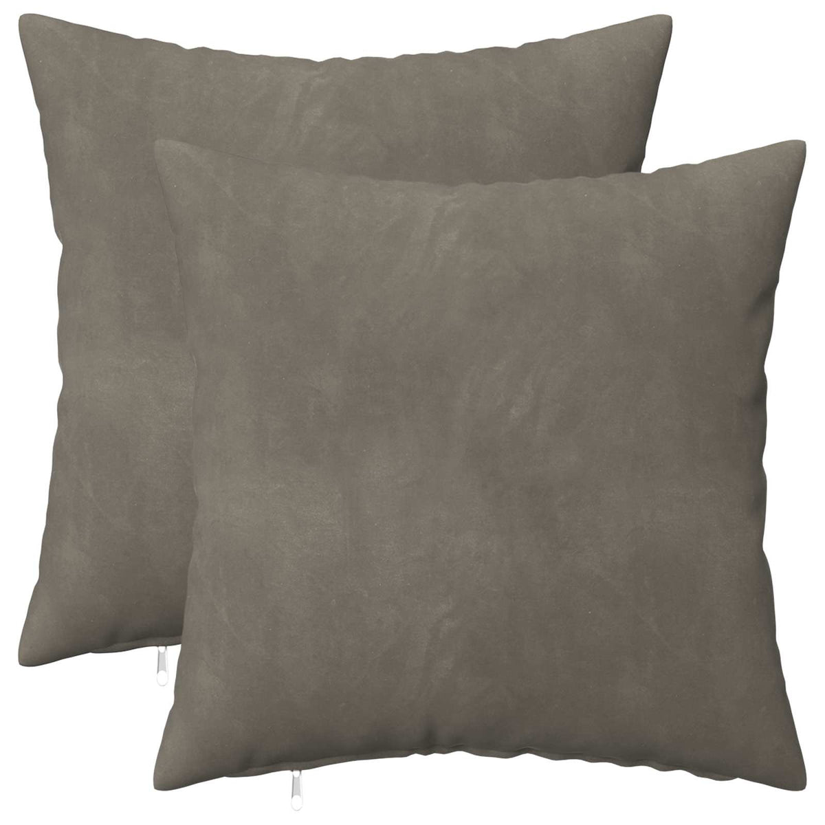 Kussensloop 2 pcs HEERLEN Lichtgrijs 35 x 35 cm Fluweel is nu te koop bij PeponiXL, paradijselijk wonen!