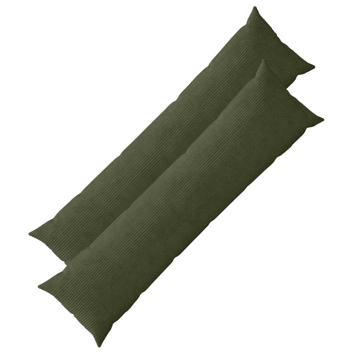 Kussensloop 2 pcs HEERLEN Groen 40 x 145 cm corduroy is nu te koop bij PeponiXL, paradijselijk wonen!