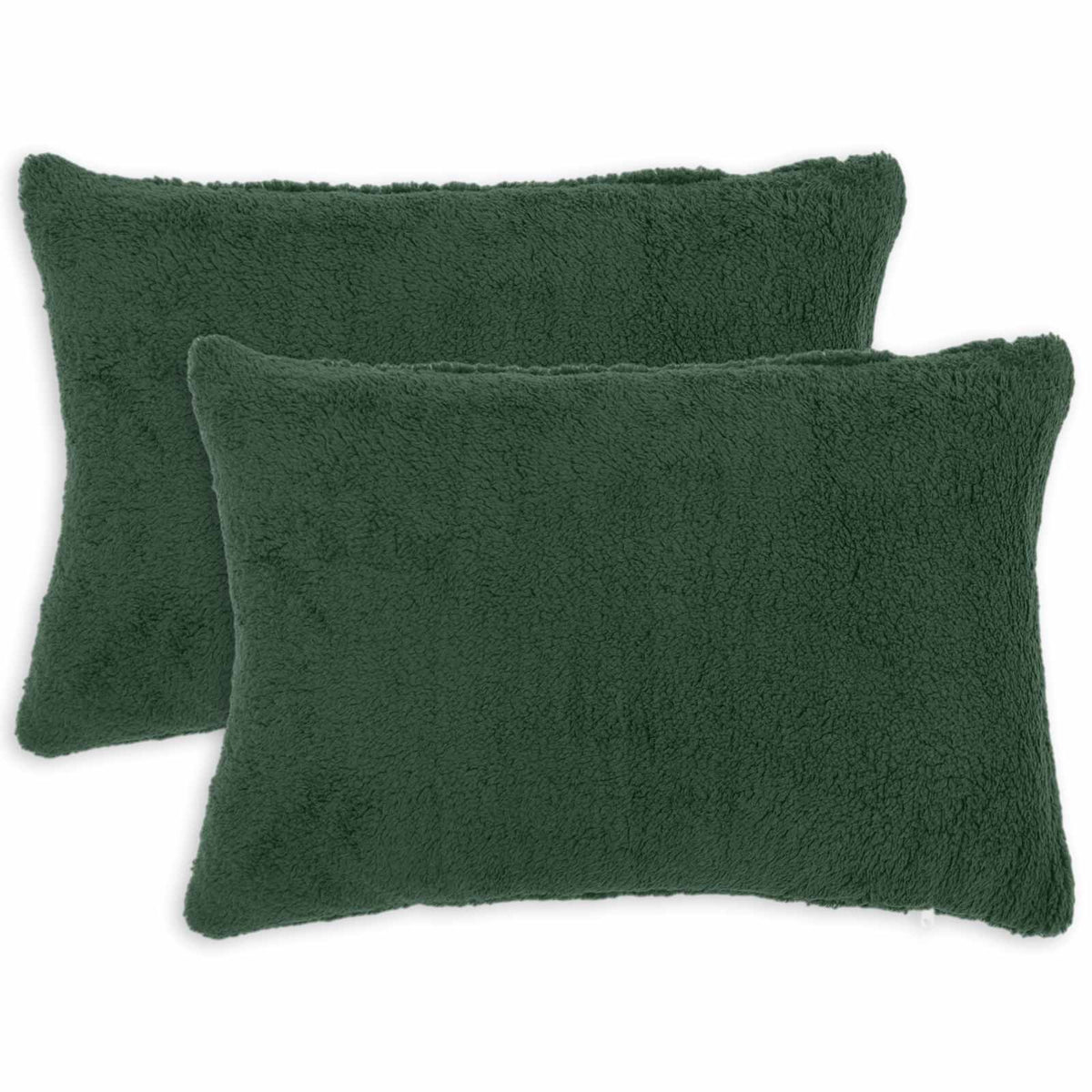 Kussensloop 2 pcs HEERLEN Donkergroen 40 x 60 cm Bouclé is nu te koop bij PeponiXL, paradijselijk wonen!