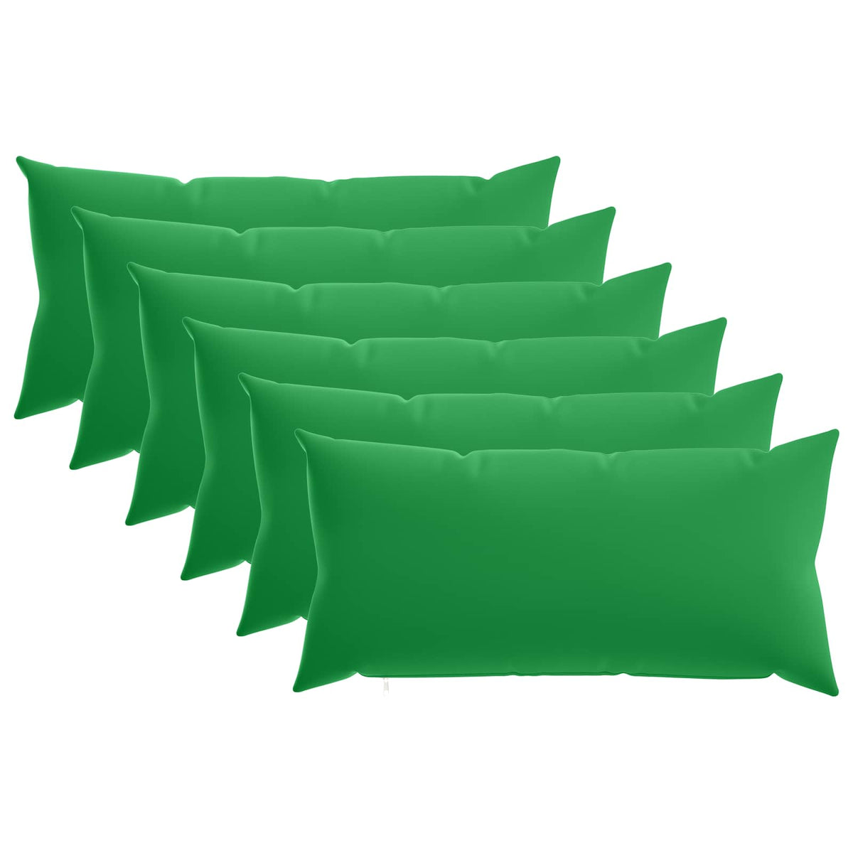 Kussensloop 6 pcs HEERLEN Groen 40 x 70 cm Polyester is nu te koop bij PeponiXL, paradijselijk wonen!