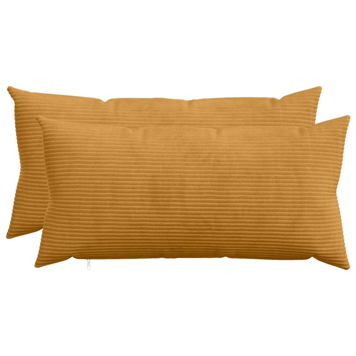 Kussensloop 2 st HEERLEN Geel 40 x 80 cm corduroy is nu te koop bij PeponiXL, paradijselijk wonen!