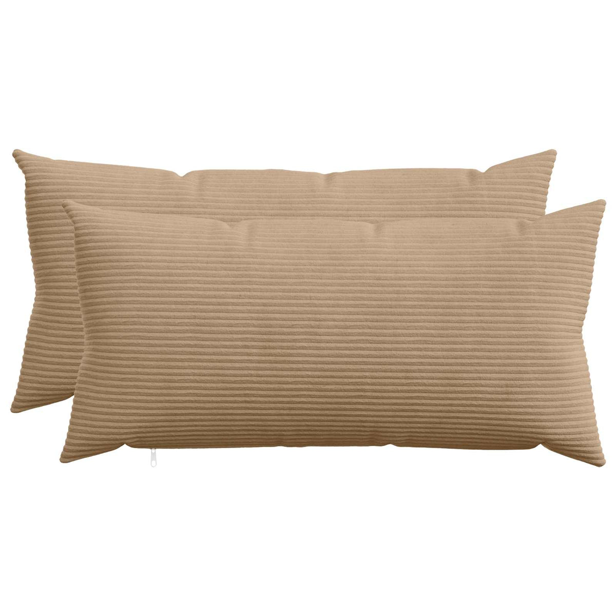 Kussensloop 2 pcs HEERLEN Bruin 40 x 80 cm corduroy is nu te koop bij PeponiXL, paradijselijk wonen!