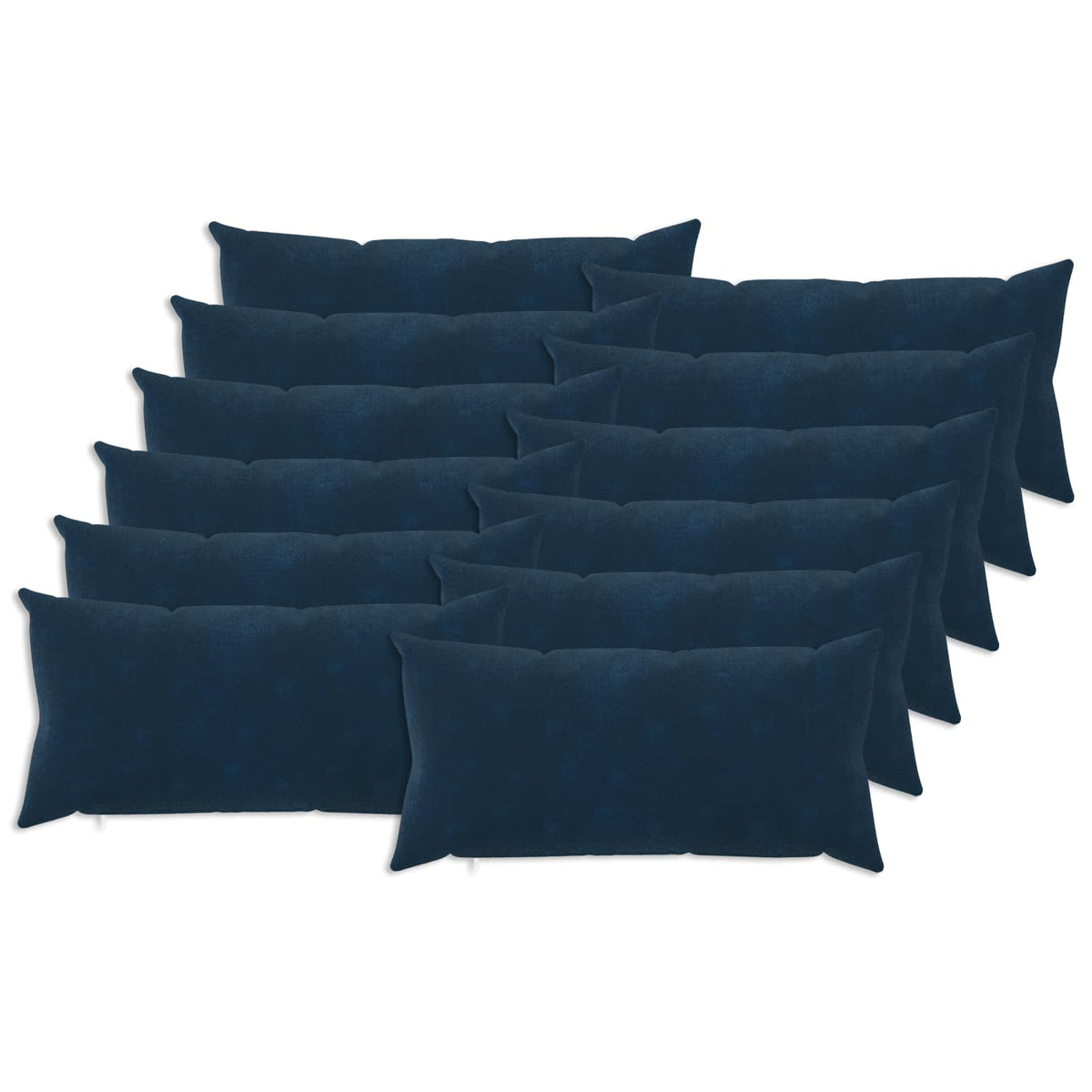 Kussensloop 12 pcs HEERLEN Blauw 40 x 80 cm Microfiber Fleece is nu te koop bij PeponiXL, paradijselijk wonen!