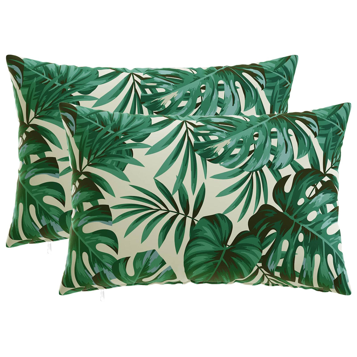 Kussensloop 2 pcs HEERLEN Bladpatroon 50 x 80 cm Polyester is nu te koop bij PeponiXL, paradijselijk wonen!