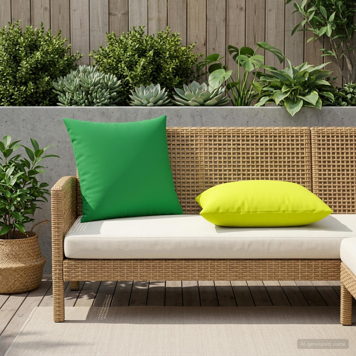 Kussen met kussen HEERLEN 2 st Groen Polyester is nu te koop bij PeponiXL, paradijselijk wonen!
