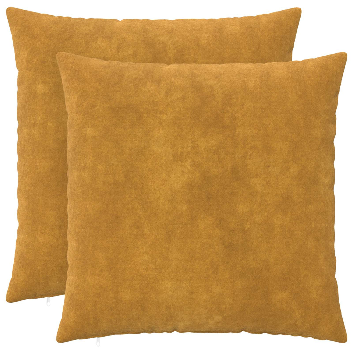 Kussensloop 2 pcs HEERLEN Geel 60 x 60 cm Microfiber Fleece is nu te koop bij PeponiXL, paradijselijk wonen!