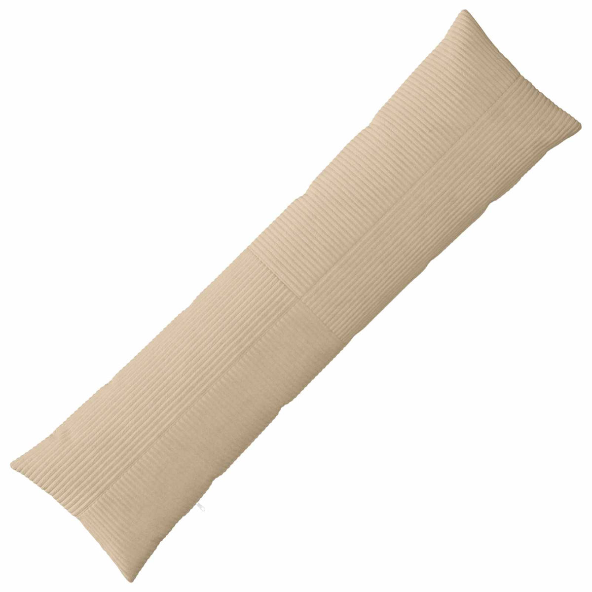 vidaXL Kussensloop ALMELO Taupe 40 x 145 cm corduroy