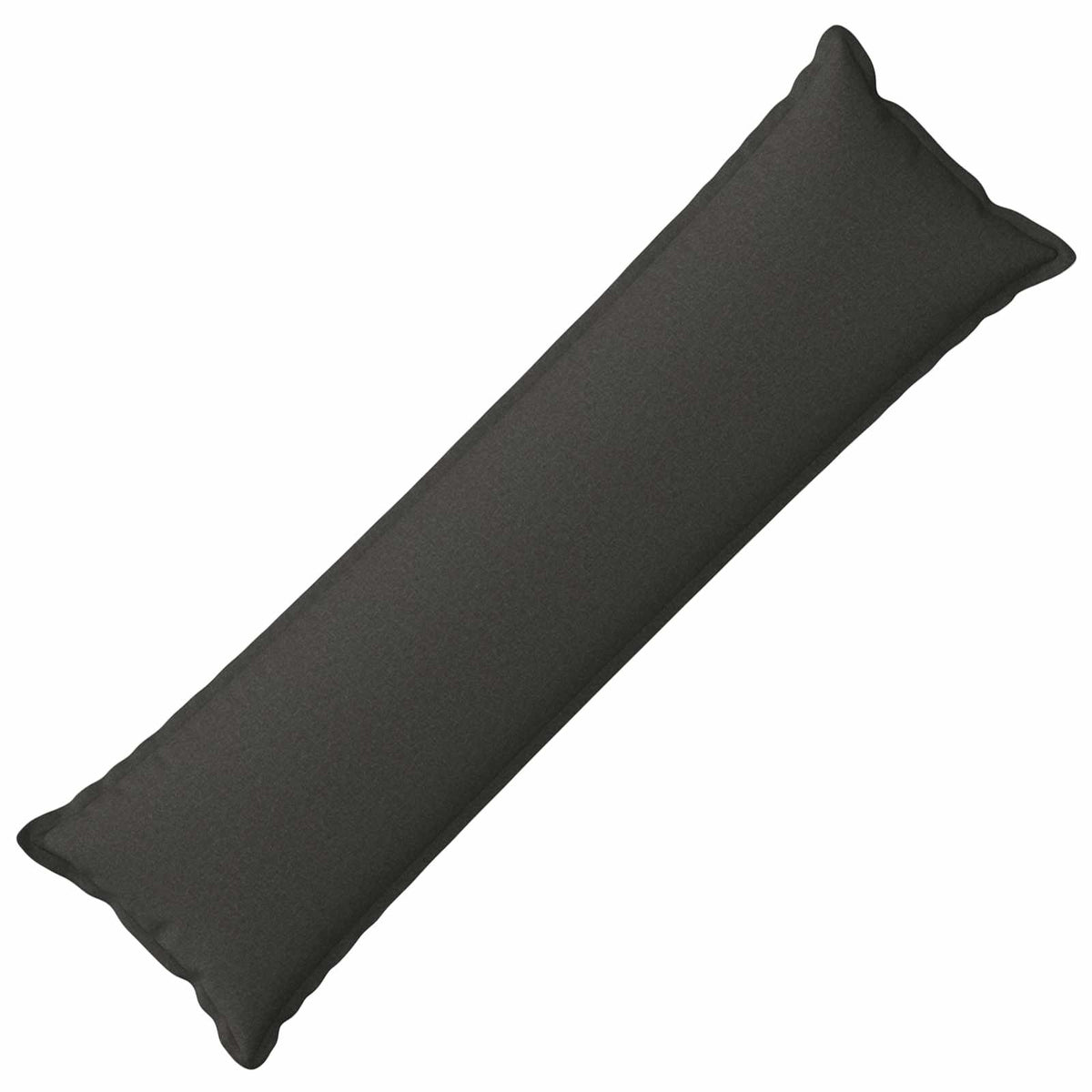 vidaXL Kussensloop HOUTEN Donkergrijs 40 x 145 cm Faux Linnen