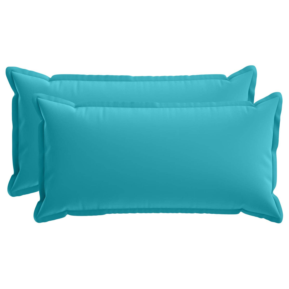 Kussensloop 2 st HOUTEN Turquoise 40 x 80 cm Polyester is nu te koop bij PeponiXL, paradijselijk wonen!