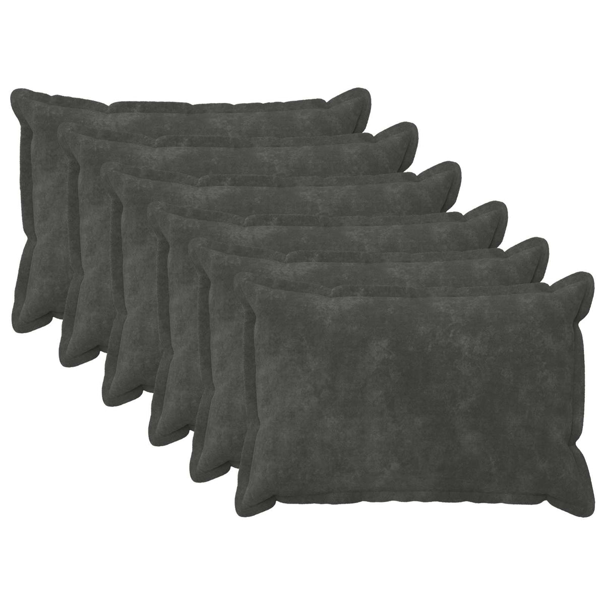 Kussensloop 6 pcs HOUTEN Antracietkleurig 50 x 70 cm is nu te koop bij PeponiXL, paradijselijk wonen!
