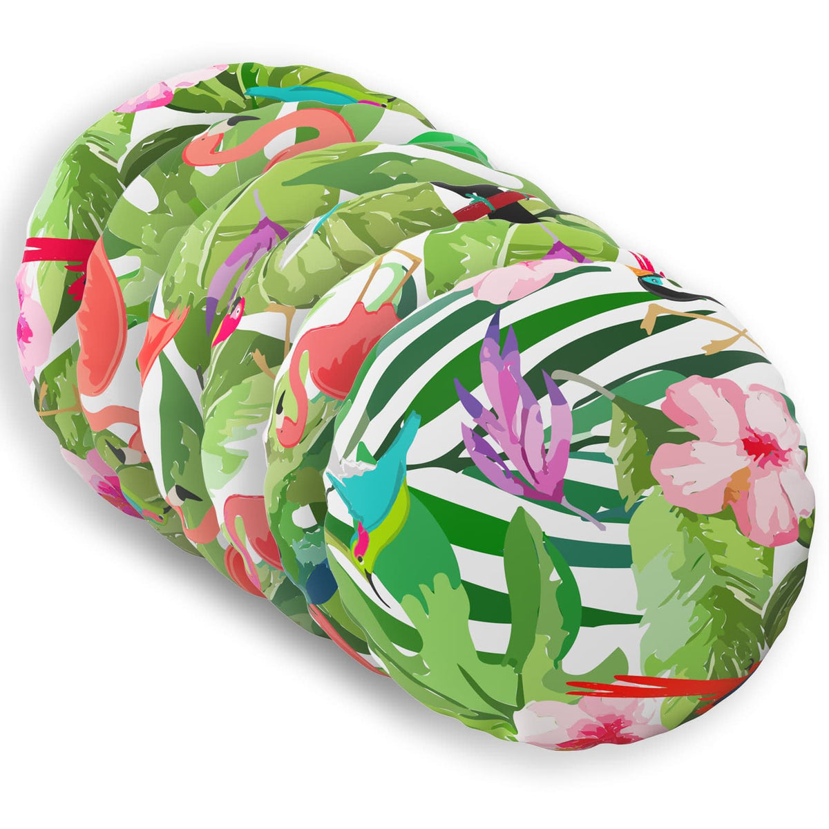 Kussensloop 6 pcs HEERLEN Meerkleurig Ø 30 cm Polyester is nu te koop bij PeponiXL, paradijselijk wonen!
