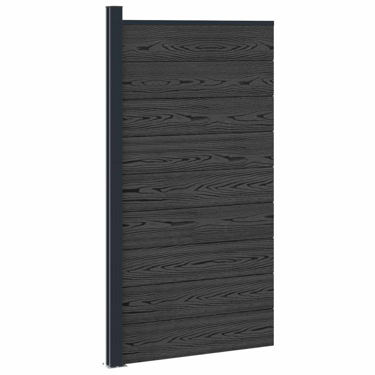 Hekpaneel WPC en Aluminium Zwart is nu te koop bij PeponiXL, paradijselijk wonen!