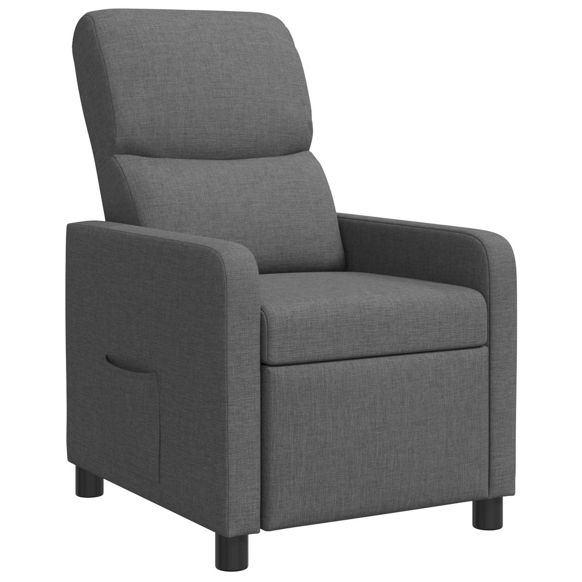Relaxfauteuil Donkergrijs Stof is nu te koop bij PeponiXL, paradijselijk wonen!