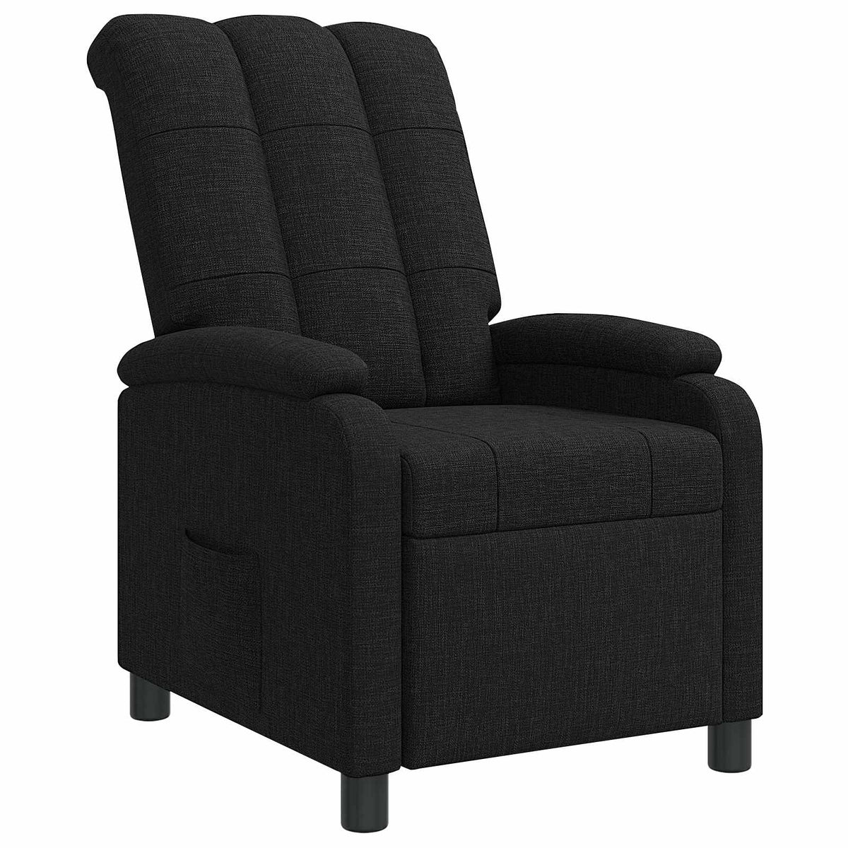 Relaxfauteuil Zwart Stof is nu te koop bij PeponiXL, paradijselijk wonen!