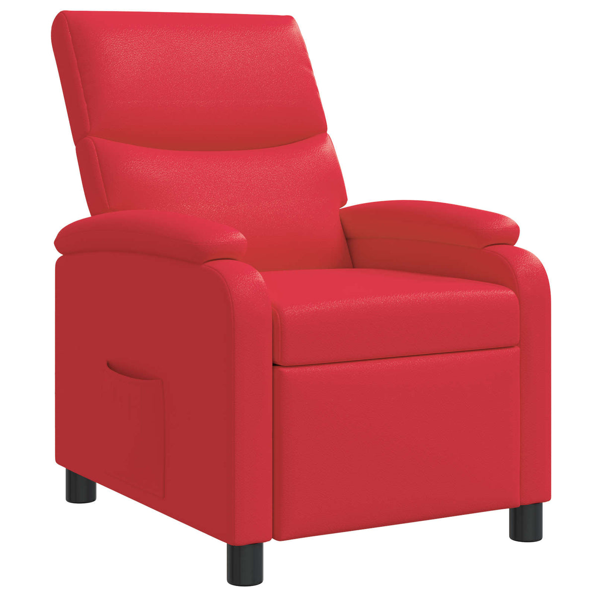 Relaxfauteuil Rood Kunstleer is nu te koop bij PeponiXL, paradijselijk wonen!