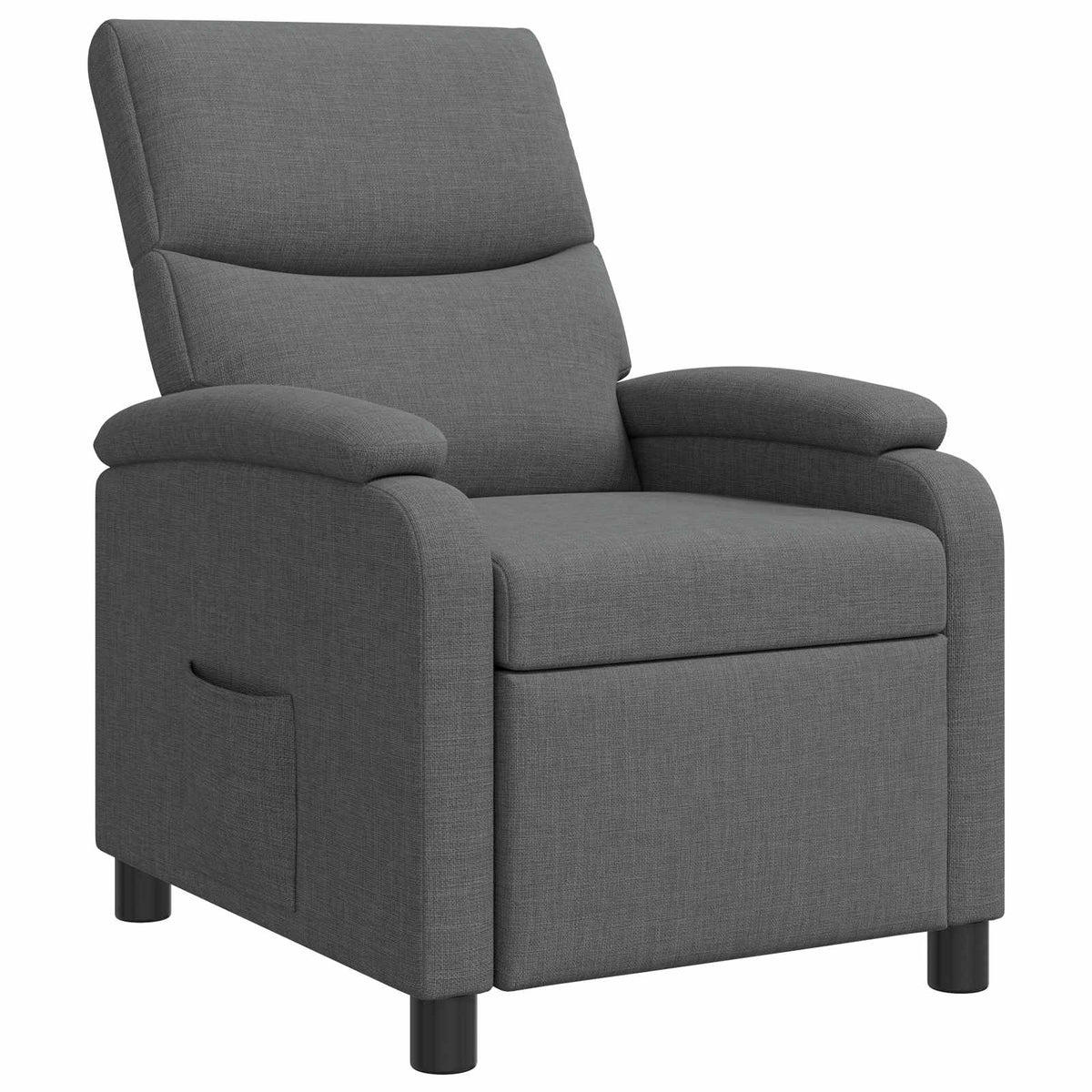 Relaxfauteuil Donkergrijs Stof is nu te koop bij PeponiXL, paradijselijk wonen!