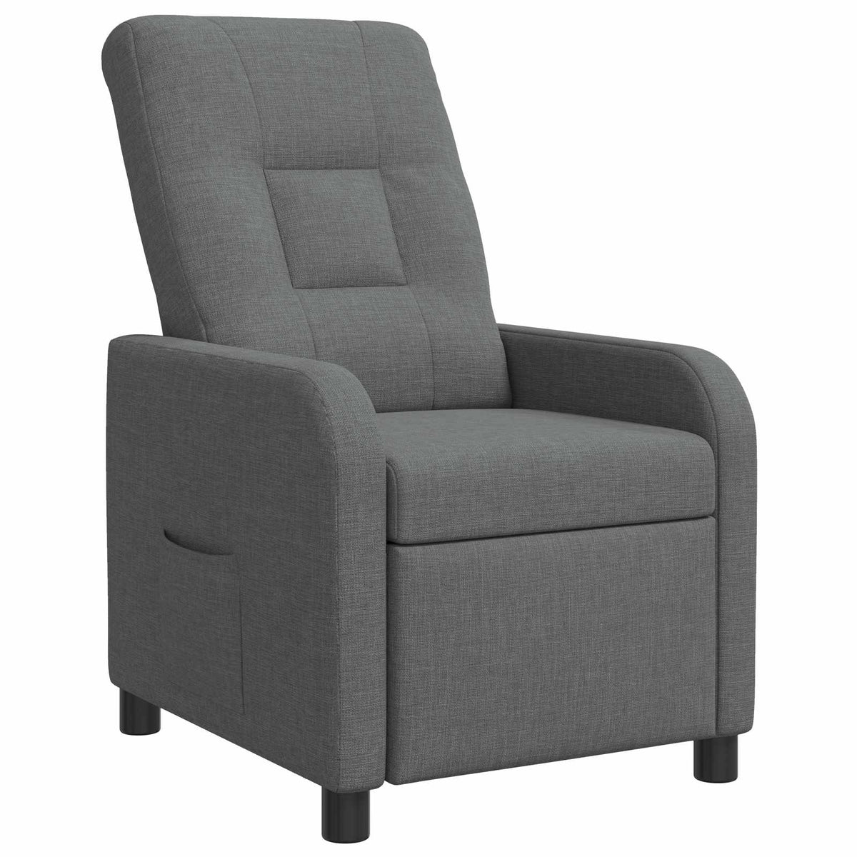 Relaxfauteuil Donkergrijs Stof is nu te koop bij PeponiXL, paradijselijk wonen!