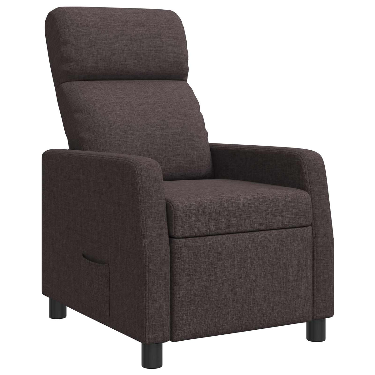Relaxfauteuil Donkerbruin Stof is nu te koop bij PeponiXL, paradijselijk wonen!
