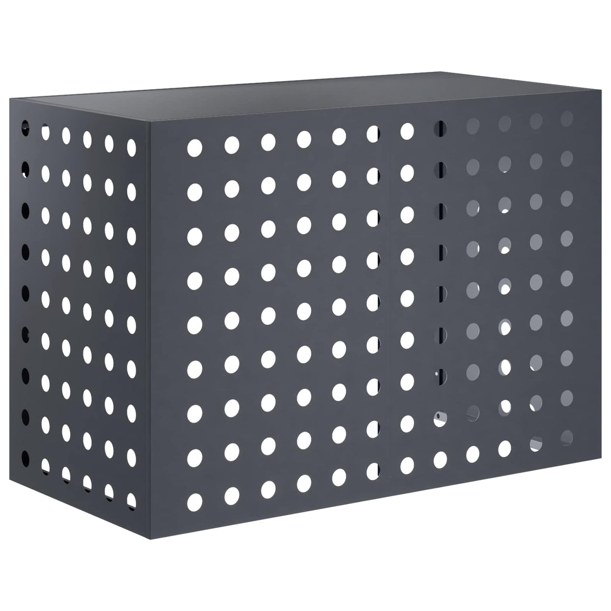 Airconditioner hoes Antraciet 100 x 50 x 70 cm Staal is nu te koop bij PeponiXL, paradijselijk wonen!