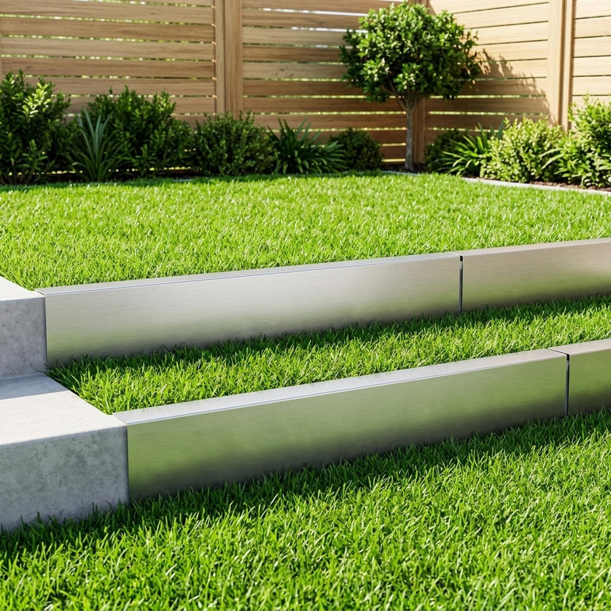 Afdekprofiel voor tuinafboording 10 st 100 x 10 x 15 cm is nu te koop bij PeponiXL, paradijselijk wonen!
