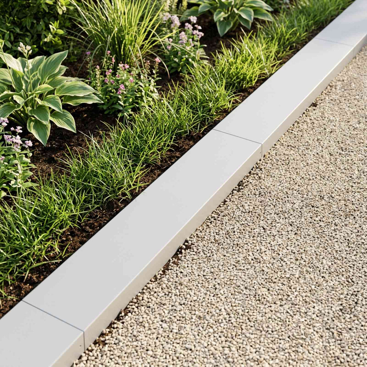 Afdekprofiel voor tuinafboording 10 st 100 x 20 x 5 cm Staal is nu te koop bij PeponiXL, paradijselijk wonen!