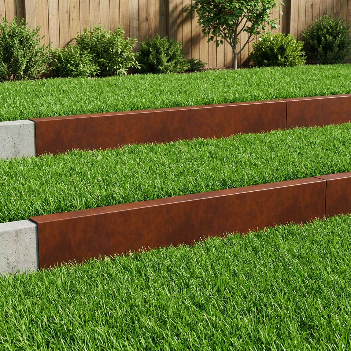Afdekprofiel voor tuinafboording 10 st 100 x 5 x 15 cm is nu te koop bij PeponiXL, paradijselijk wonen!