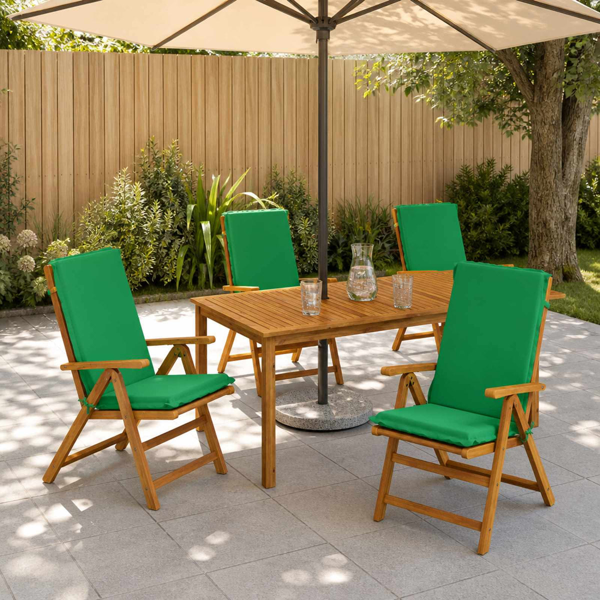 6-Delige Hoog Rug Bhair Kussens GEMERT 6 pcs 100% Polyester is nu te koop bij PeponiXL, paradijselijk wonen!
