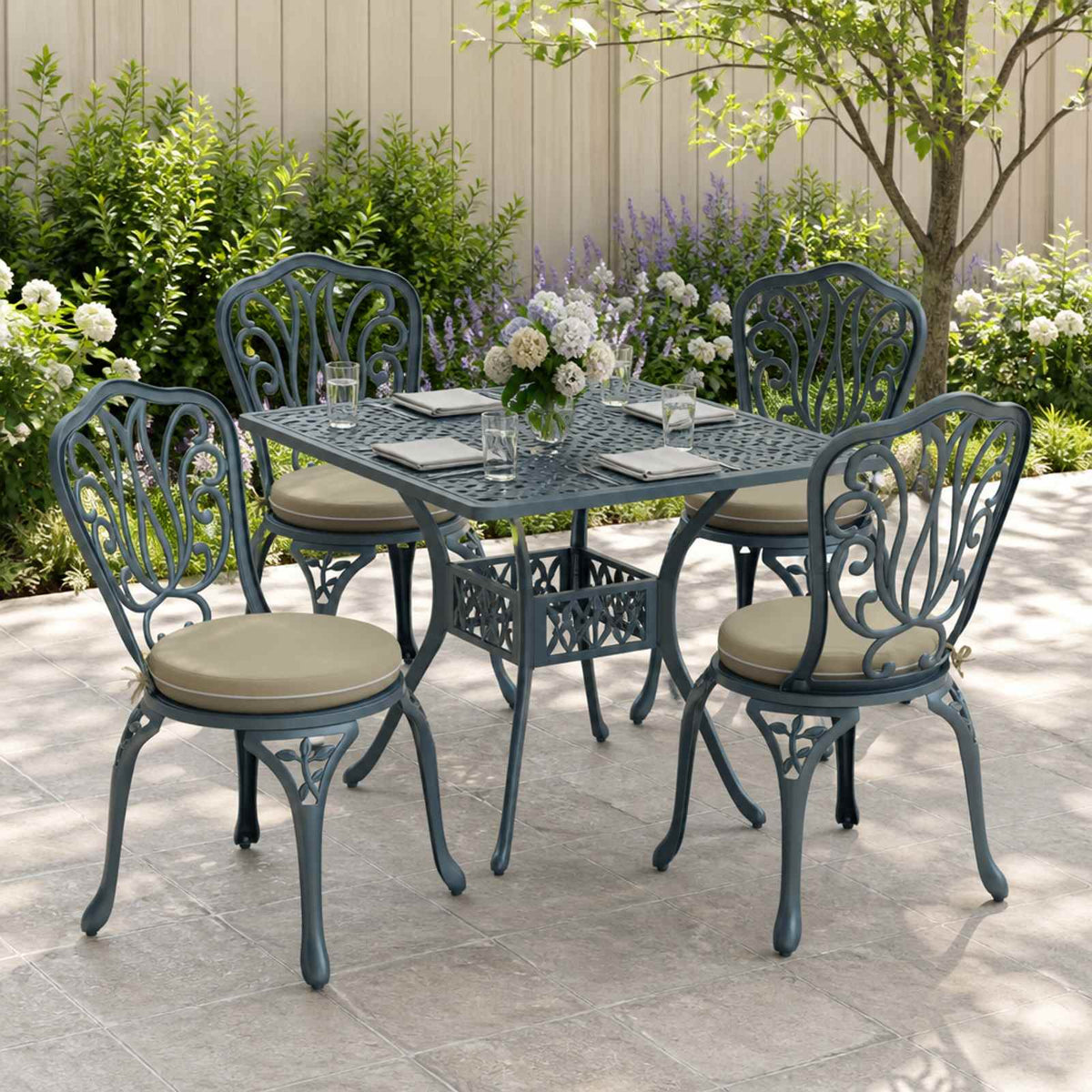 4-Piece Zitkussens SOEST 4 st 100% Polyester Lichtgroen is nu te koop bij PeponiXL, paradijselijk wonen!