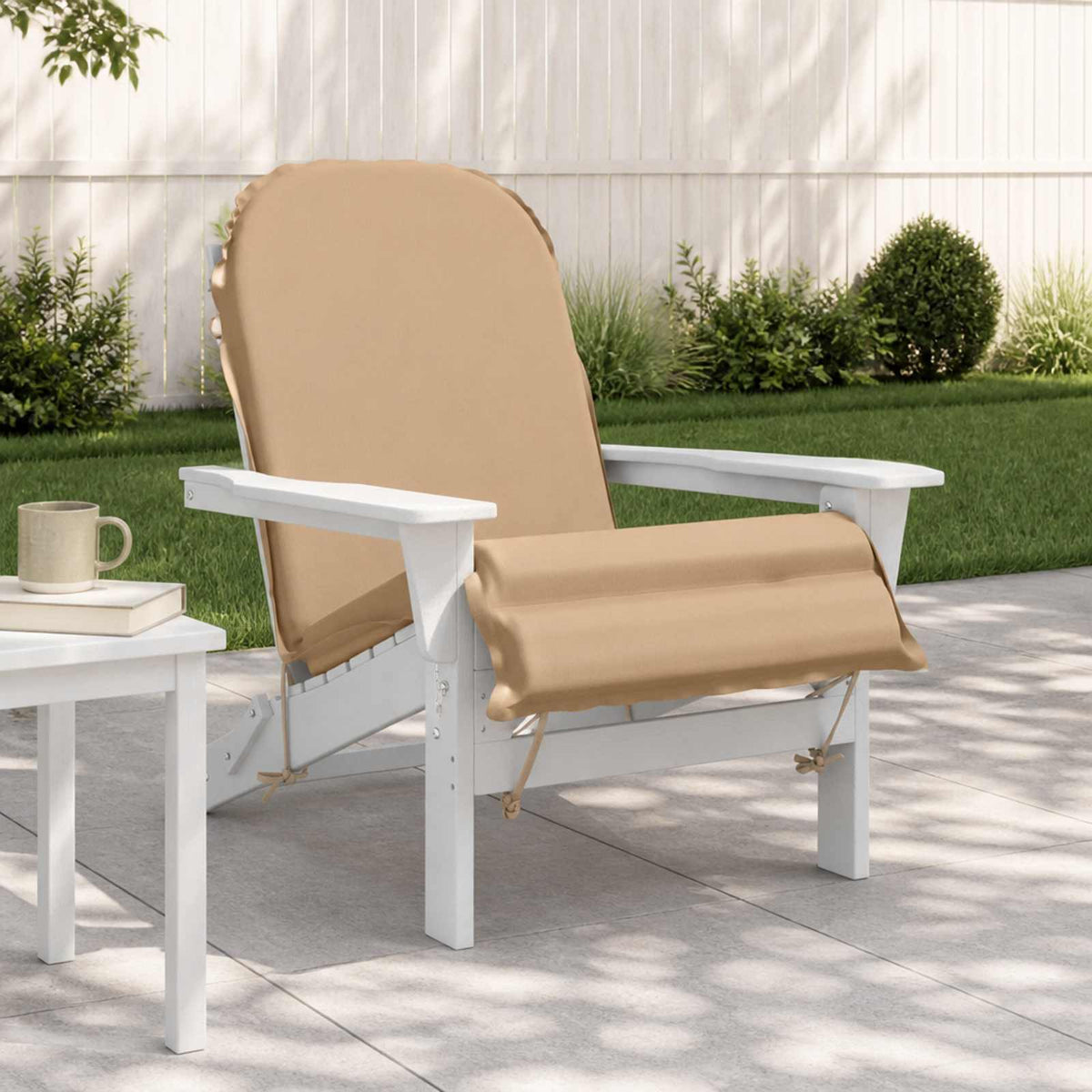 Zon Loungerkussen GEMERT 100% Polyester Zand 55 x 135 x 6 cm is nu te koop bij PeponiXL, paradijselijk wonen!