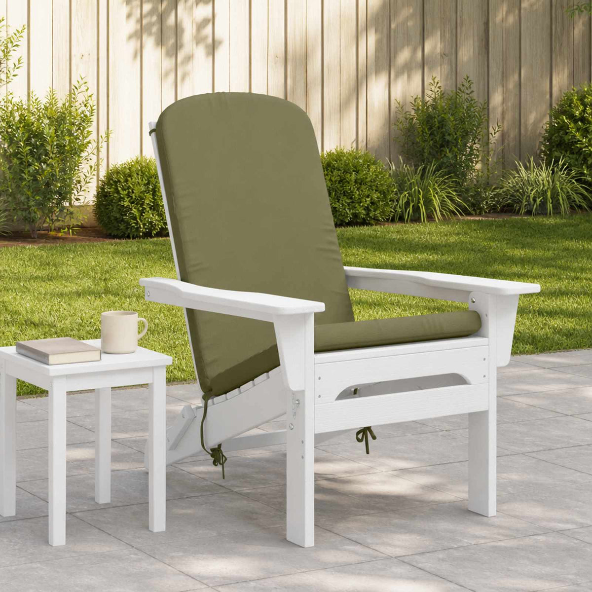 Zon Loungerkussen GEMERT 100% Polyester Olijfgroen is nu te koop bij PeponiXL, paradijselijk wonen!