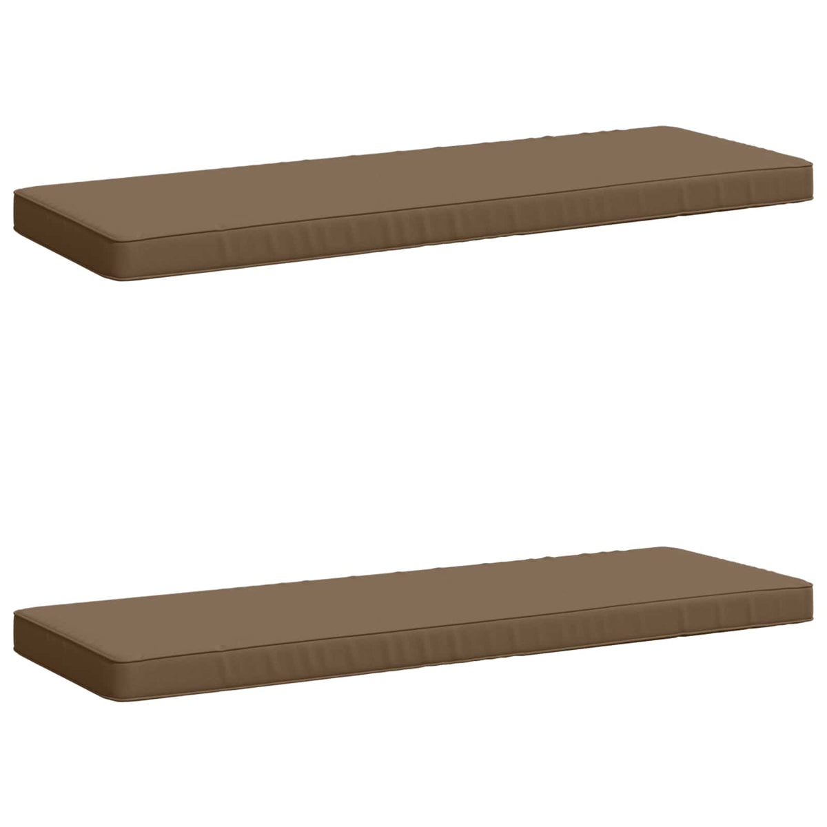 2-delige Bankkussens VUGHT 2 st 100% Polyester Taupe is nu te koop bij PeponiXL, paradijselijk wonen!