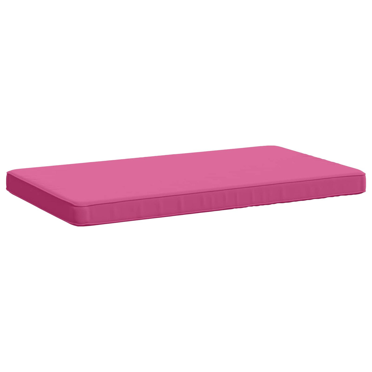 vidaXL 1-delig Bankkussen VUGHT 100% Polyester Roze 80 x 50 x 5 cm