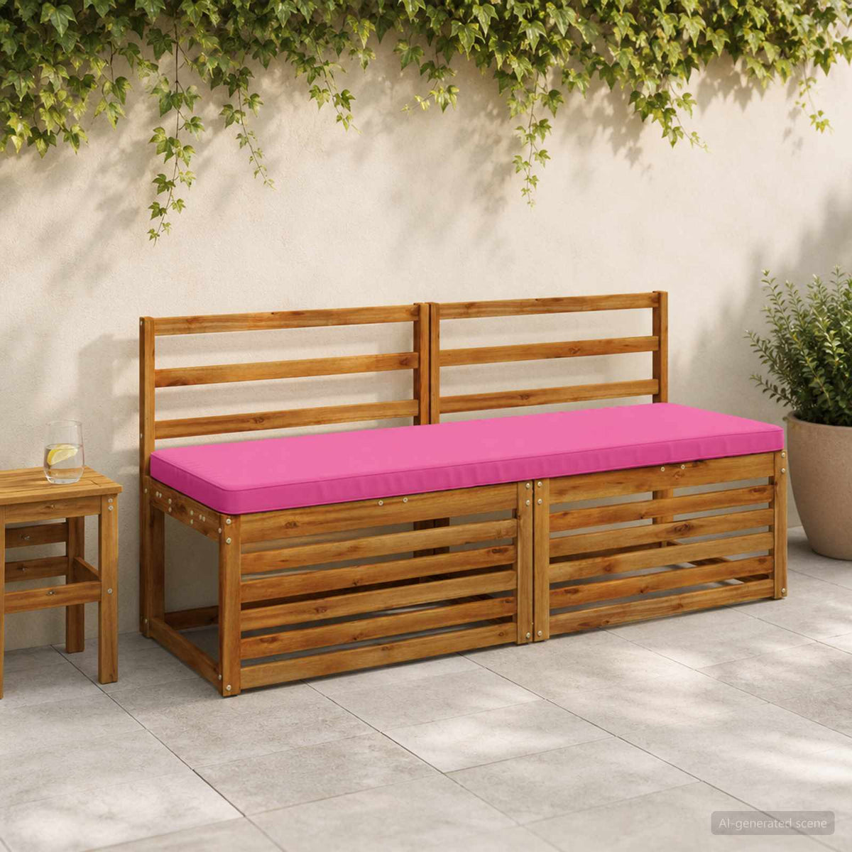 2-delige Bankkussens VUGHT 2 st 100% Polyester Roze is nu te koop bij PeponiXL, paradijselijk wonen!