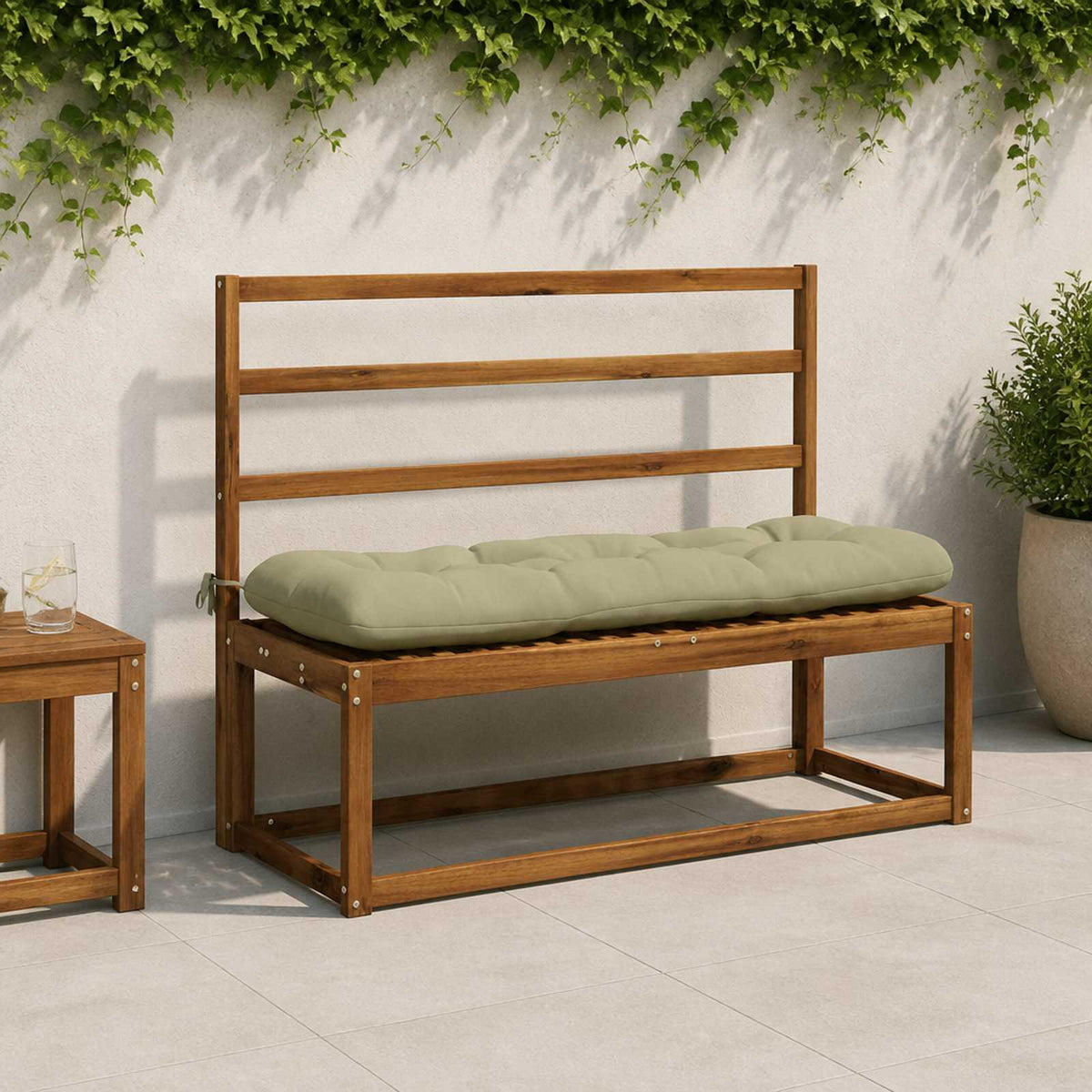 Bankkussen VIANEN 100% Polyester Lichtgroen 110 x 40 x 12 cm is nu te koop bij PeponiXL, paradijselijk wonen!