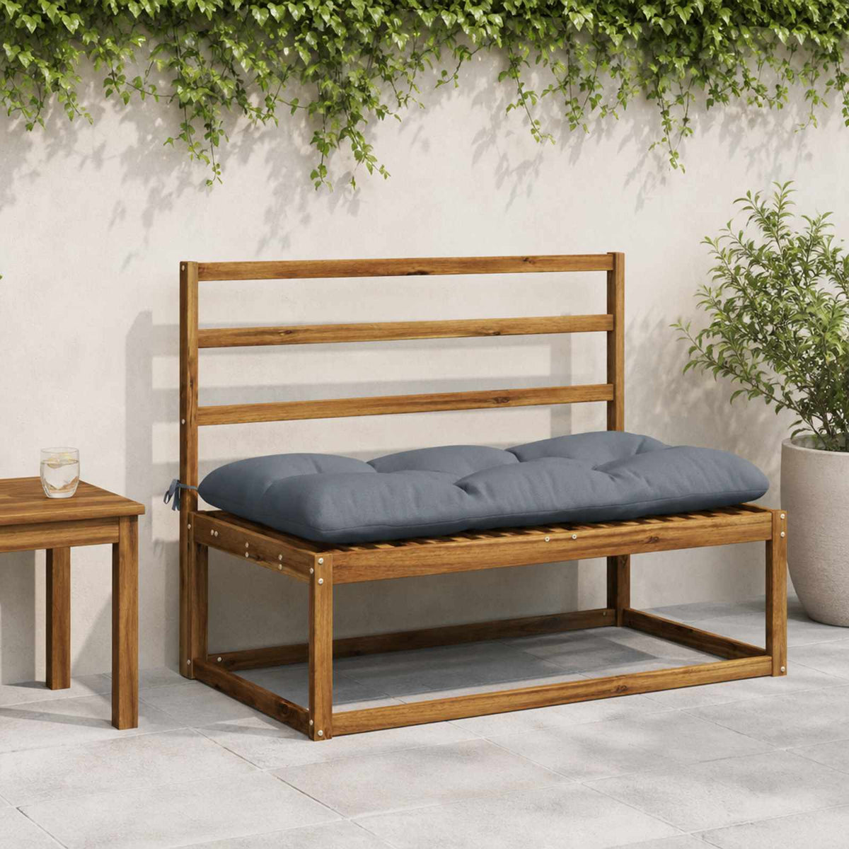 2-delige Bankkussens VIANEN 100% Polyester Blauw is nu te koop bij PeponiXL, paradijselijk wonen!