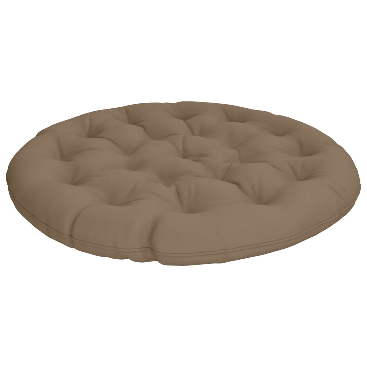 Papasan Stoel Kussen VIANEN 100% Polyester Taupe Ø 100 x 12 cm is nu te koop bij PeponiXL, paradijselijk wonen!