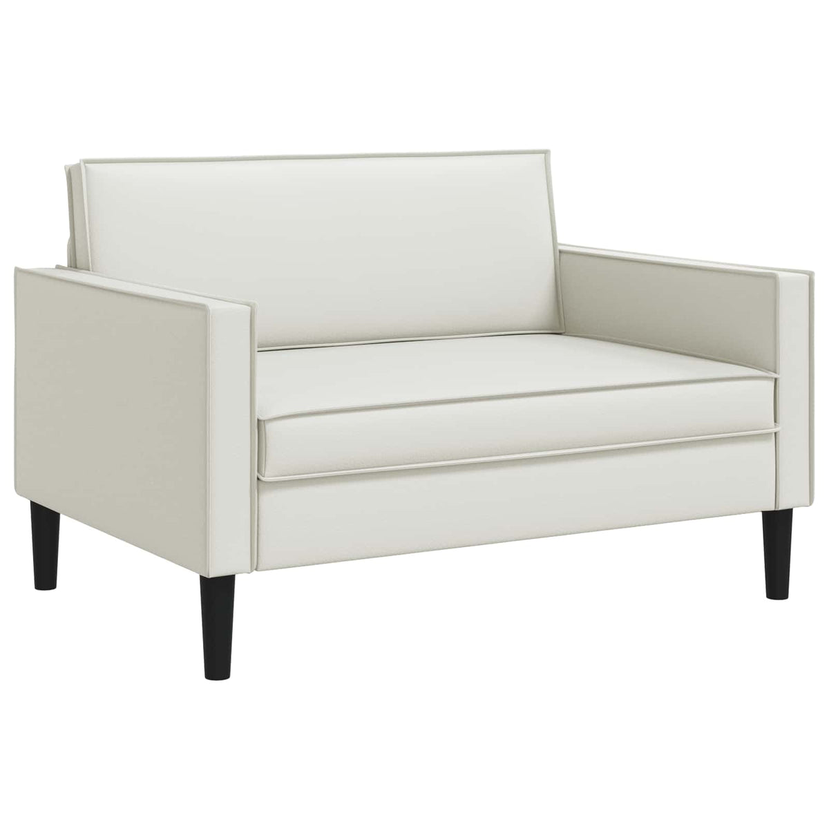 vidaXL XXL fauteuil Wit Kunstleer