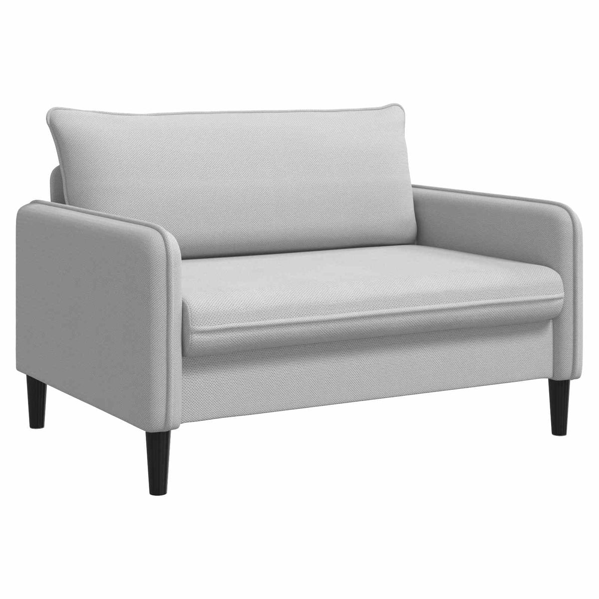 vidaXL XXL fauteuil Lichtgrijs fluweel