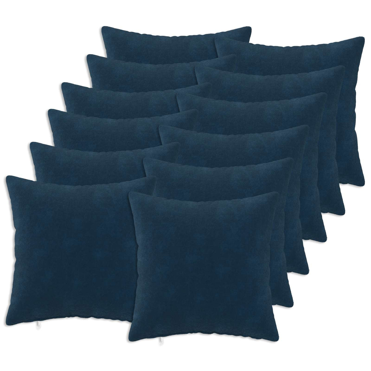 Kussen met kussen HEERLEN 12 st Blauw Microfiber Fleece is nu te koop bij PeponiXL, paradijselijk wonen!